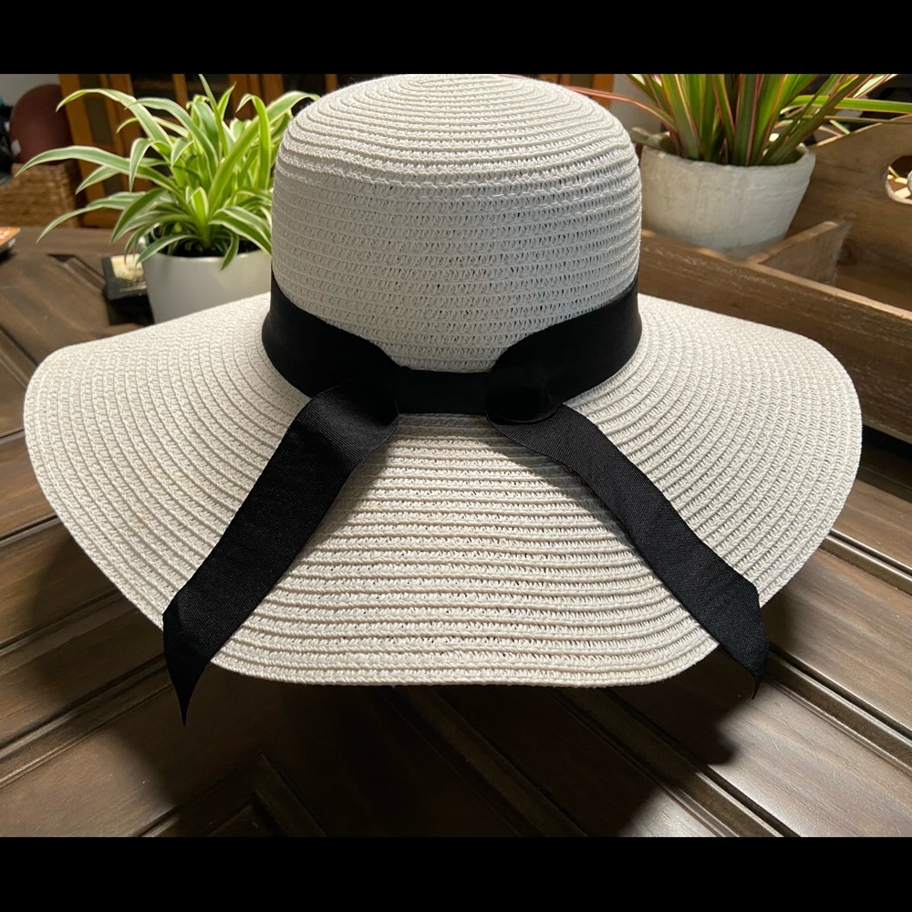 Wide-Brim Beach Hat